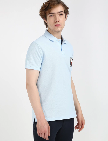 I love this TOMMY HILFIGER Vertical Striped Flag Reg Polo Shirt at NNNOW