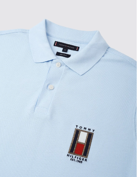 I love this TOMMY HILFIGER Vertical Striped Flag Reg Polo Shirt at NNNOW