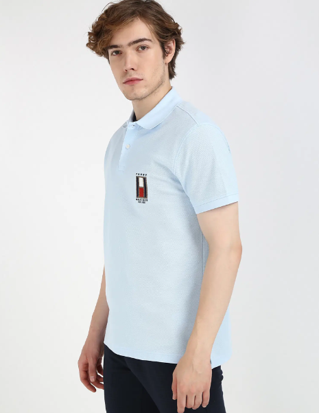 I love this TOMMY HILFIGER Vertical Striped Flag Reg Polo Shirt at NNNOW