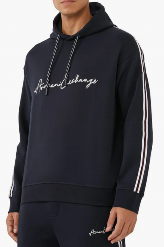 Armani Exchange - Script Logo Hoodie