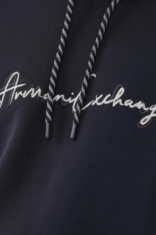 Armani Exchange - Script Logo Hoodie