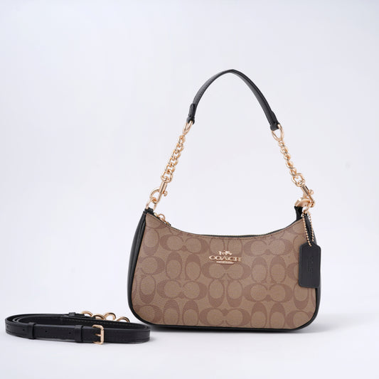 Coach - Teri Shoulder Bag In Signature Canvas