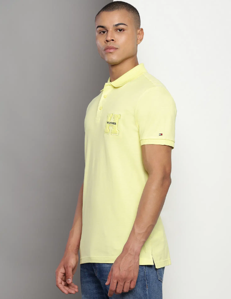 I love this TOMMY HILFIGER Monogram Transitional Cotton Polo Shirt at NNNOW