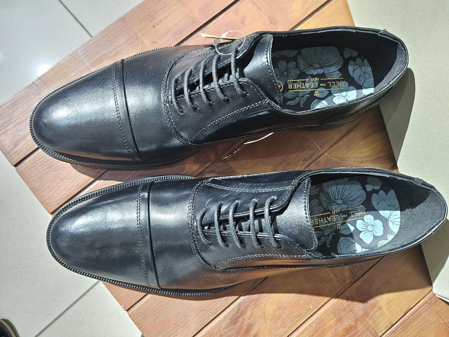Leather shoes
