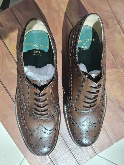 Leather shoes