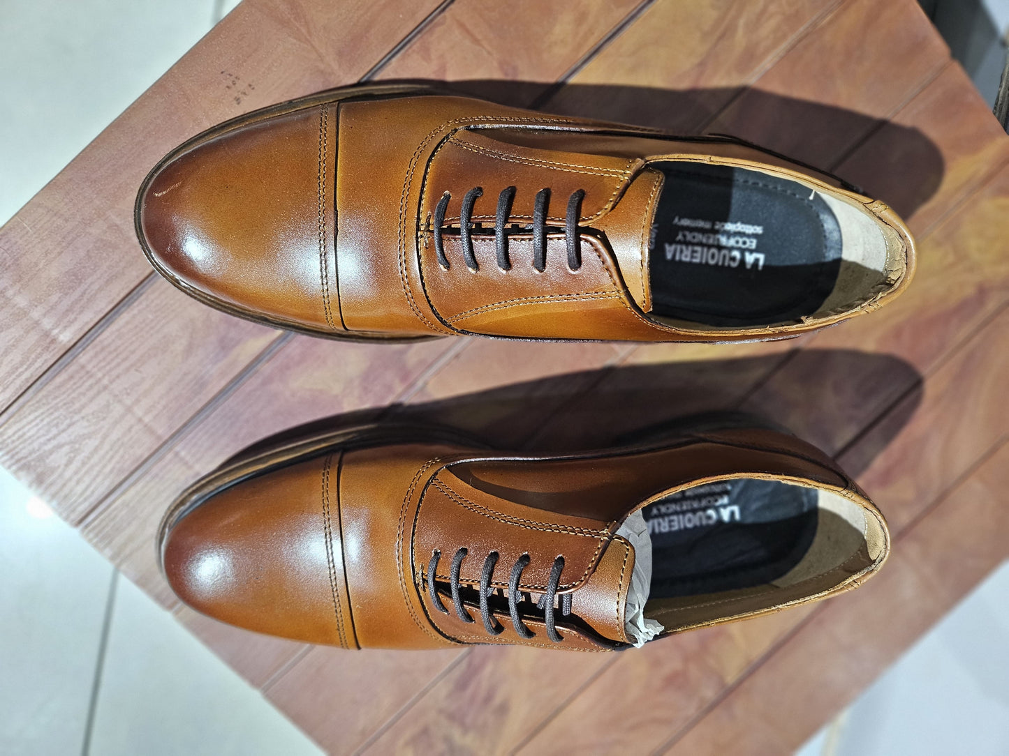 Leather shoes