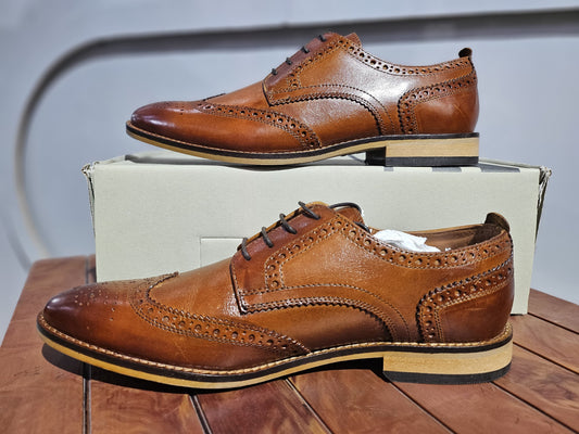 Leather shoes